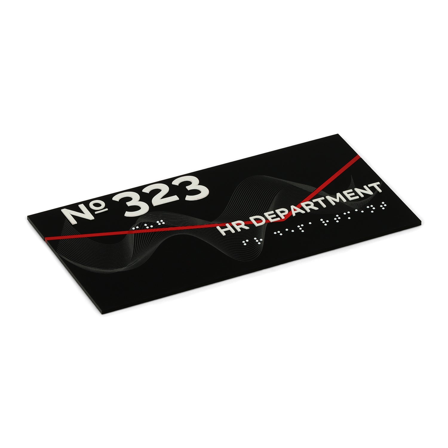 323 HR Department Custom Signage