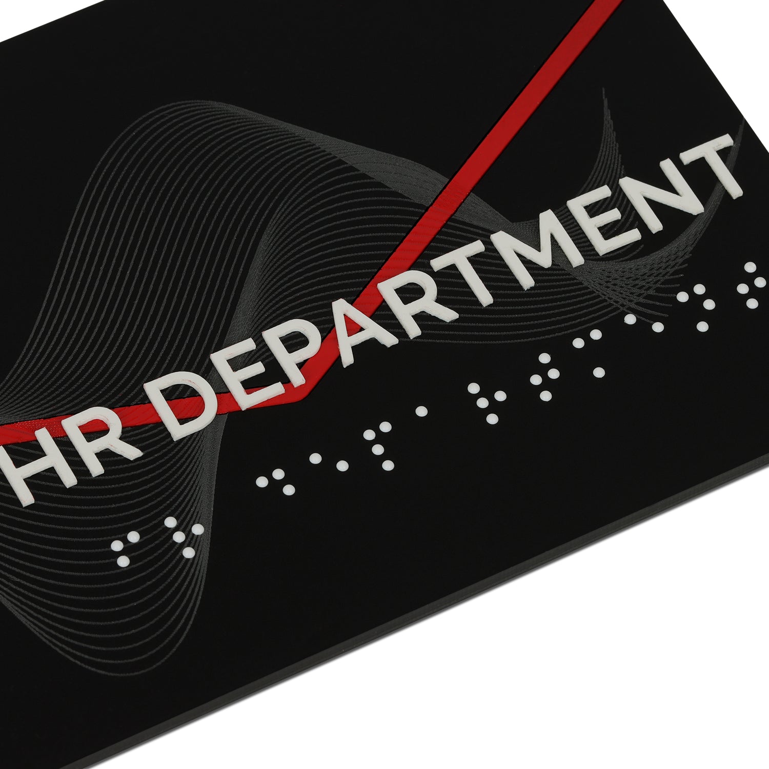 323 HR Department Custom Signage