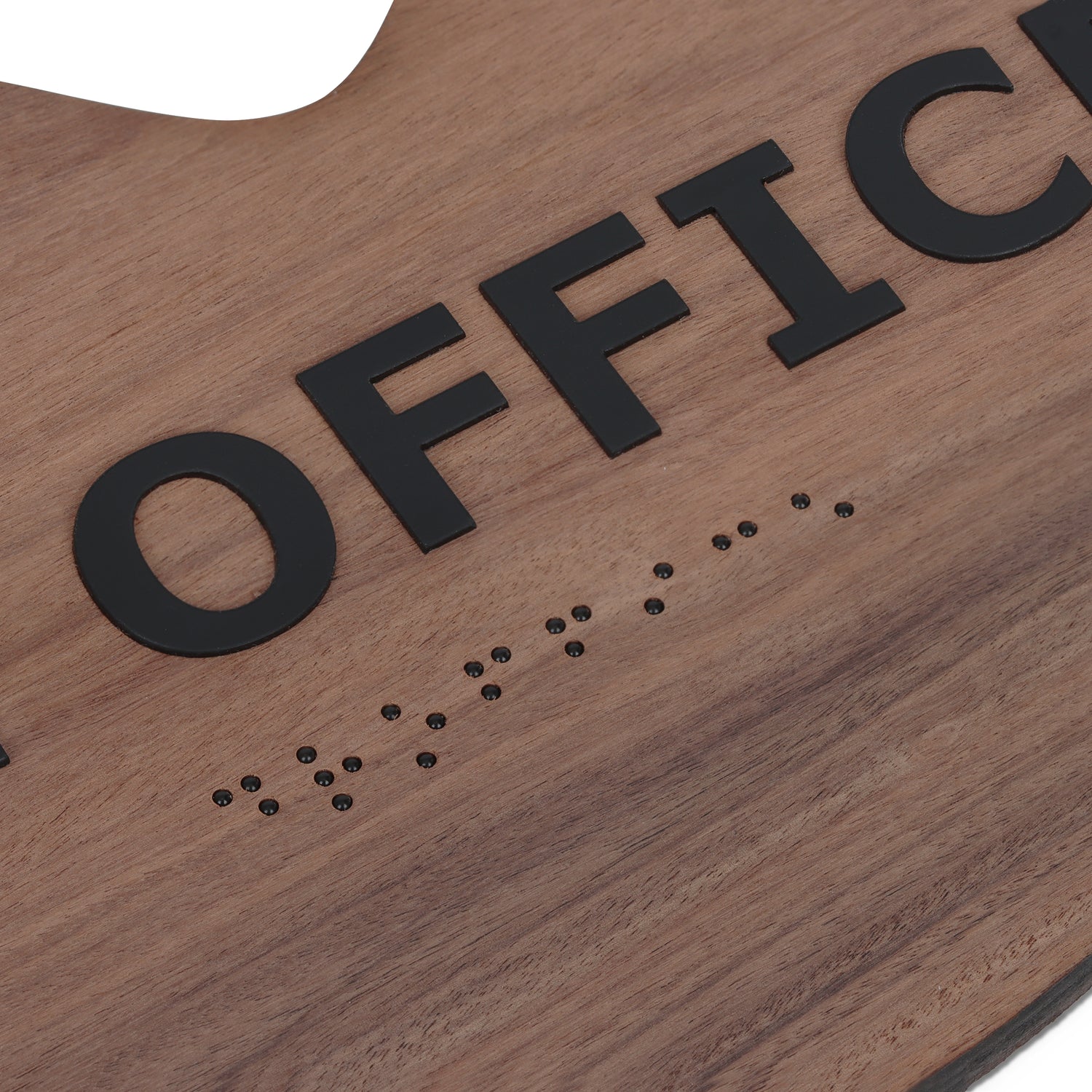 Round Wood and Acrylic Signage