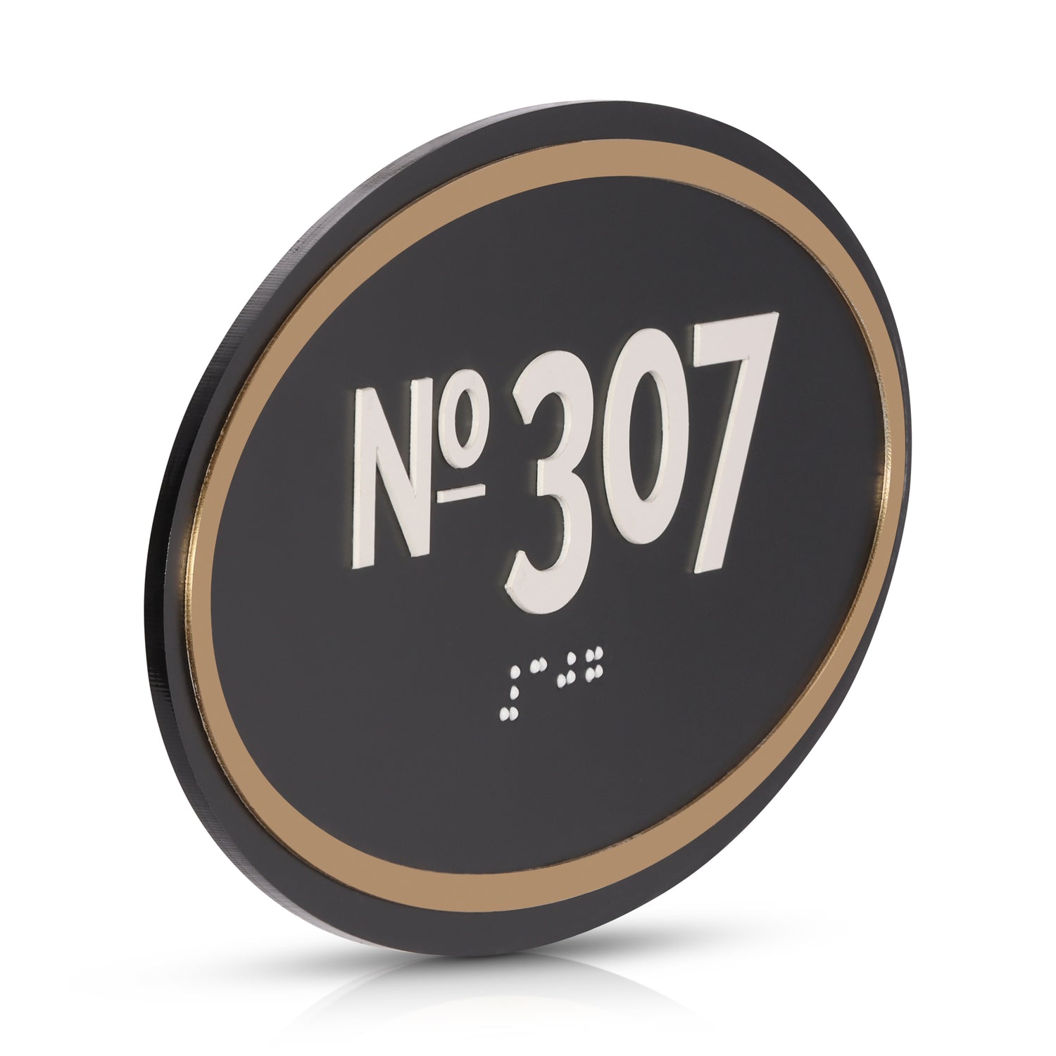 Building Number Braille Signage