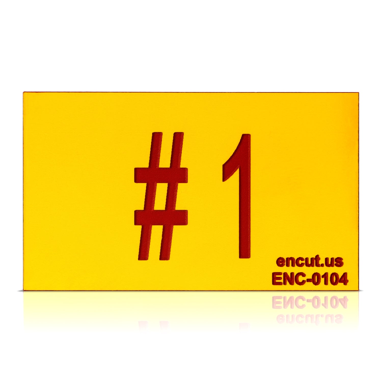 Fire Department Placard (Small)