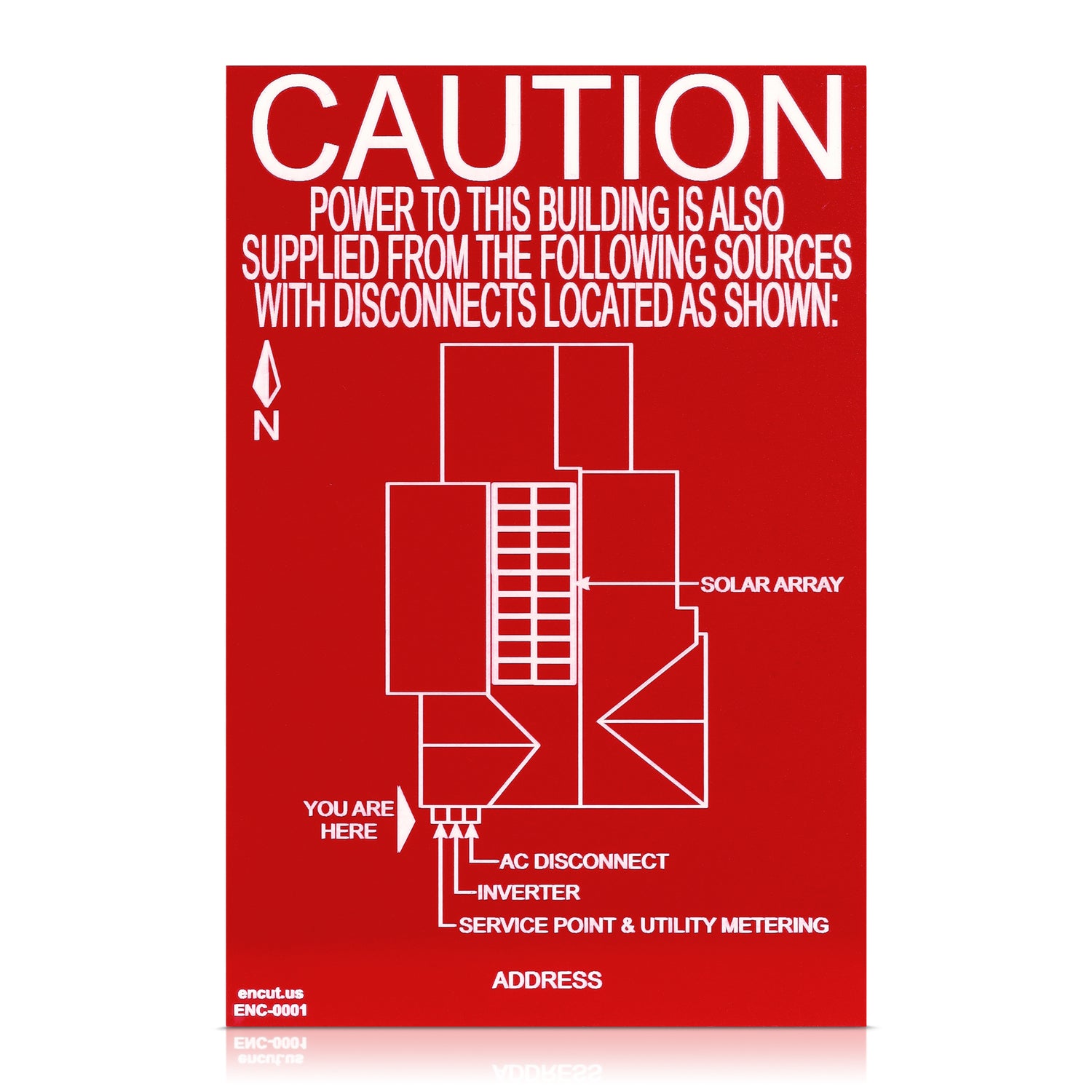 Directory / Map Placard 4 x 6