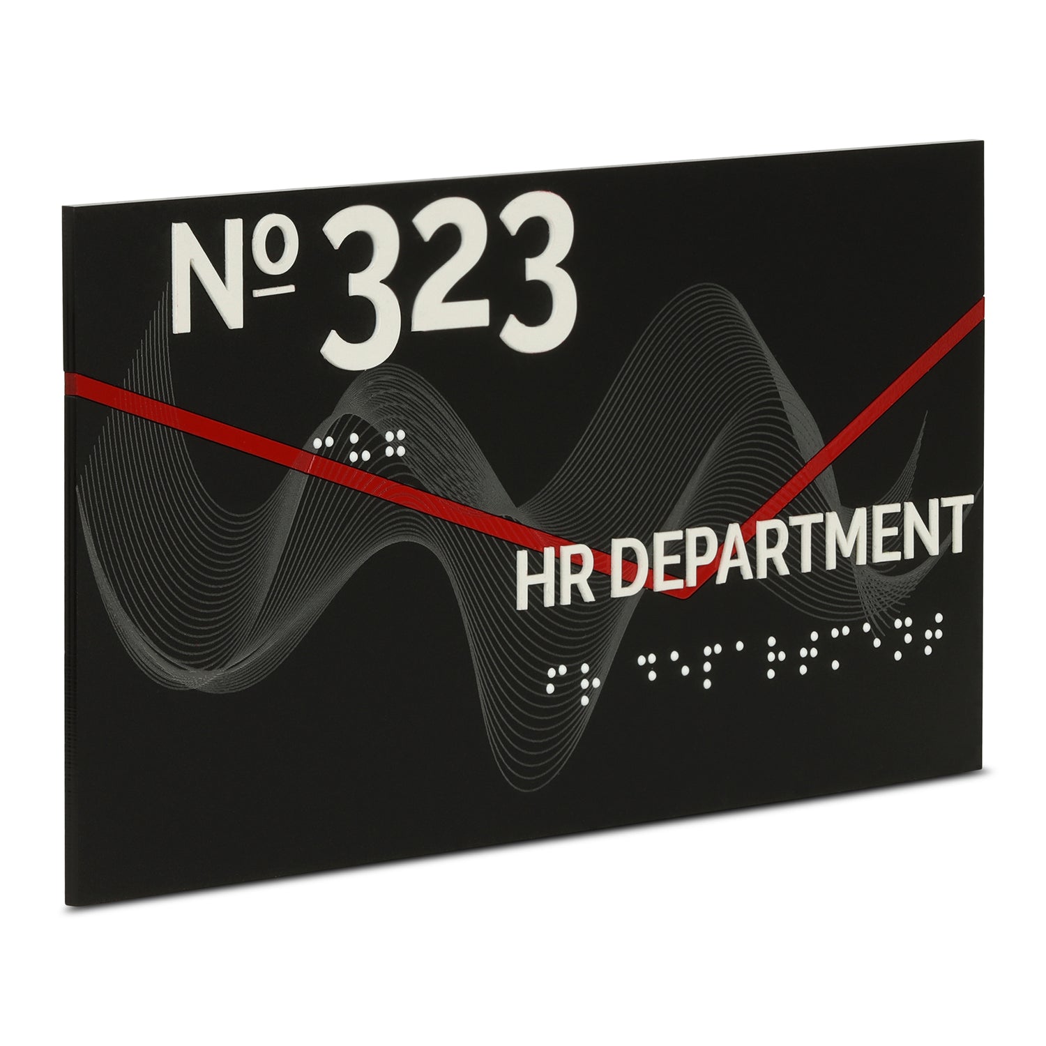 323 HR Department Custom Signage