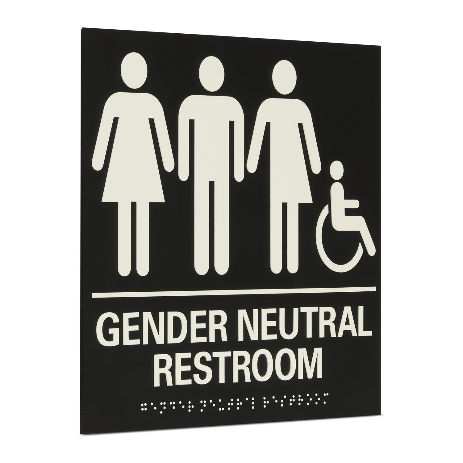 Gender Neutral Restroom Placard