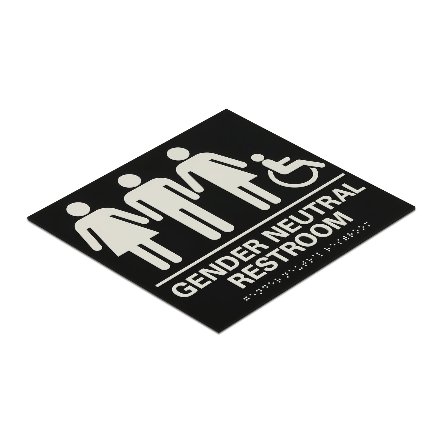 Gender Neutral Restroom Placard